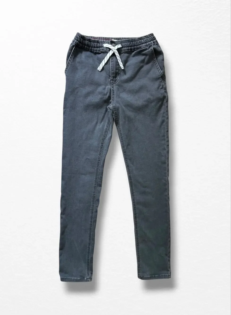 Mini Boden Girls’ Drawstring Slim Jeans, Size 13